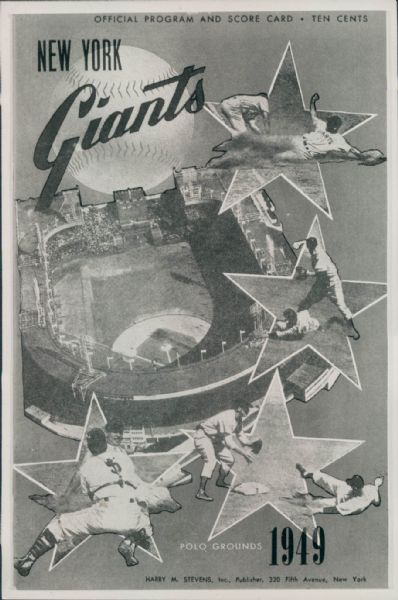 1949 Program Covers and Print Ads "The Sporting News Collection Archives" Original Modern Print (Sporting News Collection Hologram/MEARS Type 1 Photo LOA) - Lot of 15