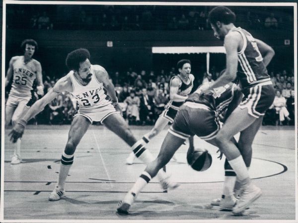 1974-76 ABA Denver Nuggets "Denver Post Archives" Original Type 1 8"x10" Photos - Lot of 12 - (Denver Post Hologram/MEARS Type 1 Photo LOA)