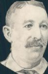 1887 Buck Ewing depiction of New York Giants "The Sporting News Collection Archives" 2 3/4" x 4 1/2" Production Art (Sporting News Collection Hologram/MEARS Photo LOA)