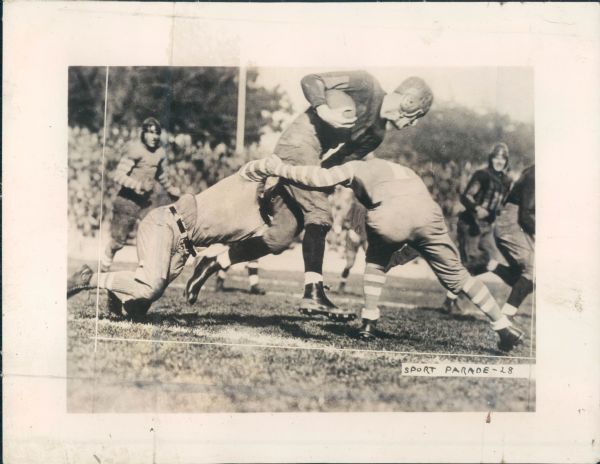 1934 Red Grange Chicago Bears "Chicago Sun-Times" Original Type 1 6" x 8" Photo (Sun Times Hologram/MEARS Type 1 Photo LOA)