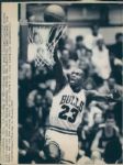 1988-92 Michael Jordan Chicago Bulls Chicago Sun-Times Original Type 1 Laser Photo - Lot of 12 (Sun Times Hologram/MEARS Type 1 Photo LOA)