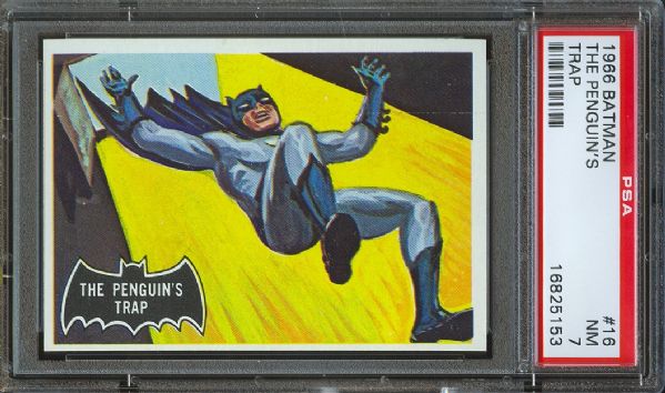 1966 Batman (Black Bat) The Penguins Trap #16 PSA NM 7