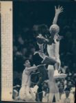 1984-89 Michael Jordan Chicago Bulls Chicago Sun-Times Original Type 1 Laser Photo - Lot of 10 (Sun Times Hologram/MEARS Type 1 Photo LOA)