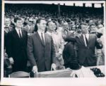 1964 Robert Kennedy Fenway Park "The Sporting News Collection Archives" Original Type 1 8"x10" Photo (Sporting News Collection Hologram/MEARS Type 1 Photo LOA)