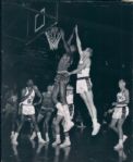 1961 Wilt Chamberlain Philadelphia Warriors Original Type 1 8" x 10" Photo SPORT Magazine Collection Hologram (MEARS Type 1 Photo LOA)