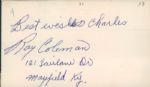 1940-59 Massive Hoard of Baseball Players Signed Index Card - Lot of 582 - JSA