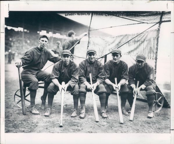 1914 depiction Boston Braves "The Sporting News Collection Archives" Original File Copy 8" x 10" Photo (Sporting News Collection Hologram/MEARS Photo LOA)