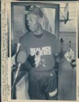 1987-95 Michael Jordan Chicago Bulls Chicago Sun-Times Original Type 1 Laser Photo - Lot of 26 (Sun Times Hologram/MEARS Type 1 Photo LOA)