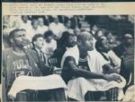 1987-91 Michael Jordan Chicago Bulls "Chicago Sun-Times" Original Type 1 Laser Photo - Lot of 12 (Sun Times Hologram/MEARS Type 1 Photo LOA)