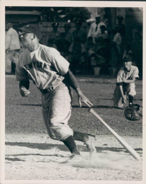 1939 Joe Gordon New York Yankees "The Sporting News Collection Archives" Original Type 1 Production Art - Lot of 3 (Sporting News Collection Hologram/MEARS Type 1 Photo LOA)