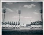 1946 Boston Braves Field Opening Lineups "The Sporting News Collection Archives" Original Type 1 7" x 9" Photo (Sporting News Collection Hologram/MEARS Type 1 Photo LOA) w/Acetate Negative
