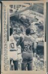 1985-92 MIchael Jordan Chicago Bulls Chicago Sun-Times Original Type 1 Laser Photo - Lot of 12  (Sun Times Hologram/MEARS Type 1 Photo LOA)