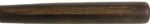 1920's Spalding Hand Turned Hickory Professional Model Game Used and Side Written Bat (MEARS LOA)