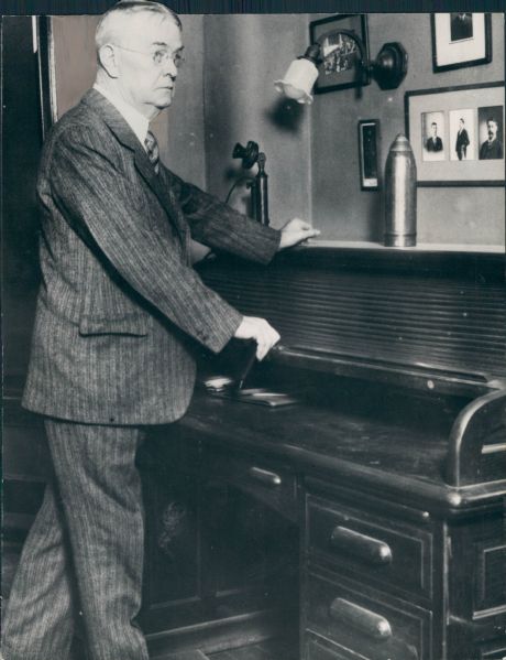 1940s Ban Johnson "The Sporting News Collection Archives" Original Type 1 Production Art (Sporting News Collection Hologram/MEARS Type 1 Photo LOA)