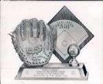1951-80 Rawlings Gold Glove The Sporting News Collection Archives Original Type 1 8 x 10 Photo (Sporting News Collection Hologram/MEARS Type 1 Photo LOA) - Lot of 6