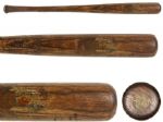 1905-10 J.F. Hillerich & Son Louisville Slugger Professional Dead Ball Era  Model Game Used Bat - (MEARS LOA)