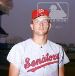 1968 Washington Senators Wilson Game Worn Cap (First Year of This Style) (MEARS LOA)