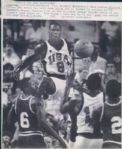 1984-89 Michael Jordan Chicago Bulls Chicago Sun-Times Original Type 1 Laser Photo - Lot of 10 (Sun Times Hologram/MEARS Type 1 Photo LOA)