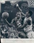 1984-89 Michael Jordan Chicago Bulls Chicago Sun-Times Original Type 1 Laser Photo - Lot of 10 (Sun Times Hologram/MEARS Type 1 Photo LOA)