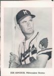 1950-60s Milwaukee Braves Atlanta Braves 5 x 7 Player Photos - 41 Signed - Lot of 122 - JSA