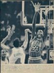 1985-92 MIchael Jordan Chicago Bulls Chicago Sun-Times Original Type 1 Laser Photo - Lot of 12  (Sun Times Hologram/MEARS Type 1 Photo LOA)