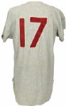 1959 Chico Fernandez Philadelphia Phillies Game Worn Road Jersey - Broke the Color Barrier in Philadelphia - (MEARS A9)