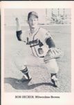 1950-60s Milwaukee Braves Atlanta Braves 5 x 7 Player Photos - 41 Signed - Lot of 122 - JSA