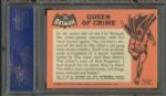 1966 Batman (Black Bat) Queen Of Crime #26 PSA EX-MT 6