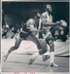 1974-76 ABA Denver Nuggets Denver Post Archives Original Type 1 8x10 Photos - Lot of 12 - (Denver Post Hologram/MEARS Type 1 Photo LOA)