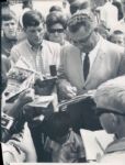 1968 Vince Lombardi Green Bay Packers "Vince Lombardi Day" "The Sporting News Collection Archives" Original Type 1 8" x 10" Photo (Sporting News Collection Hologram/MEARS Type 1 Photo LOA)
