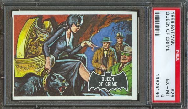1966 Batman (Black Bat) Queen Of Crime #26 PSA EX-MT 6