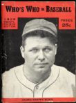 1939 Whos Who in Baseball Annual - Jimmie Foxx Boston Red Sox