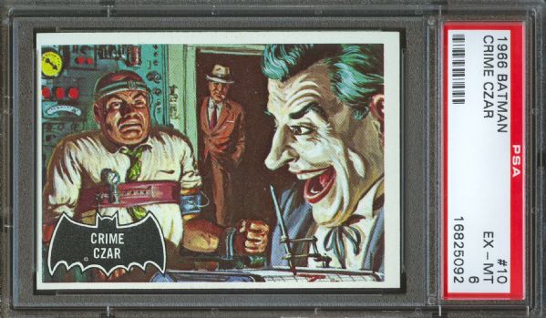 1966 Batman (Black Bat) Crime Czar #10 PSA EX-MT 6