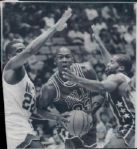 1986-91 Michael Jordan Chicago Bulls Chicago Sun-Times Original Type 1 Laser Photo - Lot of 13 (Sun Times Hologram/MEARS Type 1 Photo LOA)