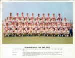 1954 and 1965 Milwaukee Braves 8.5" x 11" Color Team Photo - Lot of 2