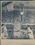 1984-89 Michael Jordan Chicago Bulls Chicago Sun-Times Original Type 1 Laser Photo - Lot of 10 (Sun Times Hologram/MEARS Type 1 Photo LOA)