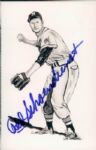 1950s Red Schoendienst St. Louis Cardinals Milwaukee Braves New York Giants Signed Photo - Lot of 11 - JSA