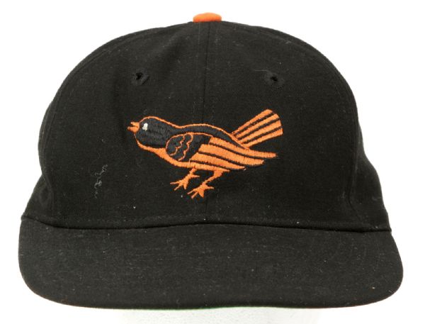 1963-65 Baltimore Orioles Tim McAuliffe Game Worn Cap (MEARS LOA) 