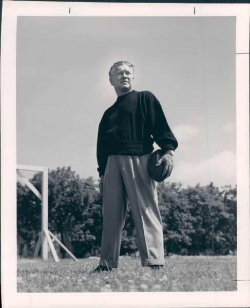 1930s Curly Lambeau Green Bay Packers Founder "The Sporting News Collection Archives" Original Type 1 8" x 10" Photo (Sporting News Collection Hologram/MEARS Type 1 Photo LOA)