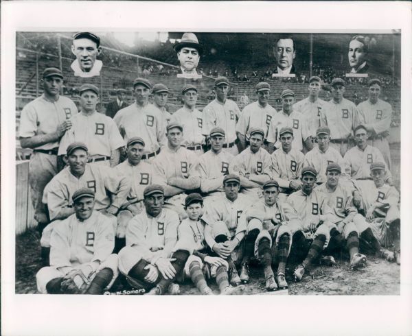 1914 Boston Braves depiction "The Sporting News Collection Archives" Original File Copy 8" x 10" Photo (Sporting News Collection Hologram/MEARS Photo LOA)
