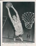 1955 Dolph Schayes Syracuse Nationals "The Sporting News Collection Archives" Original Type 1 8" x 10" Photo (Sporting News Collection Hologram/MEARS Type 1 Photo LOA)