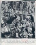 1987-91 Michael Jordan Chicago Bulls Chicago Sun-Times Original Type 1 Laser Photo - Lot of 12 (Sun Times Hologram/MEARS Type 1 Photo LOA)