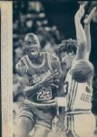 1984-85 Michael Jordan Chicago Bulls Chicago Sun-Times Original Type 1 Laser Photo - Lot of 13 (Sun Times Hologram/MEARS Type 1 Photo LOA)