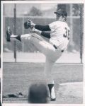 1968-69 Gaylord Perry San Francisco Giants The Sporting News Collection Archives Original Type 1 8x10 Photos - Lot of 2 - (Sporting News Collection Hologram/MEARS Type 1 Photo LOA)