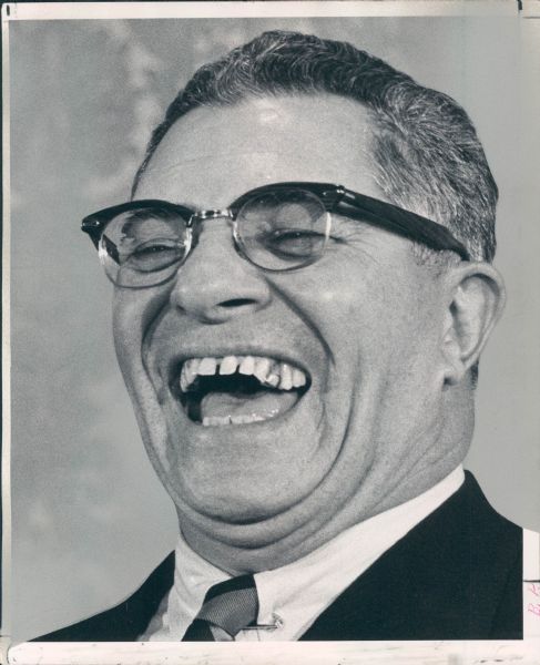 1969 Vince Lombardi Green Bay Packers "The Sporting News Collection Archives" Original Type 1 8" x 10" Photo (Sporting News Collection Hologram/MEARS Type 1 Photo LOA)