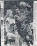 1985-92 MIchael Jordan Chicago Bulls Chicago Sun-Times Original Type 1 Laser Photo - Lot of 12  (Sun Times Hologram/MEARS Type 1 Photo LOA)