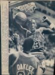 1985-92 MIchael Jordan Chicago Bulls Chicago Sun-Times Original Type 1 Laser Photo - Lot of 12  (Sun Times Hologram/MEARS Type 1 Photo LOA)