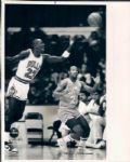 1985 Michael Jordan Chicago Bulls "Chicago Sun-Times" Original Type 1 8" x 10" Photo  (Sun Times Hologram/MEARS Type 1 Photo LOA)