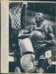 1988-92 Michael Jordan Chicago Bulls Chicago Sun-Times Original Type 1 Laser Photo - Lot of 12 (Sun Times Hologram/MEARS Type 1 Photo LOA)