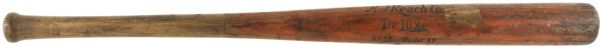 1920s  Reach DeLuxe Professional Model Side Written Bat. (MEARS LOA) 